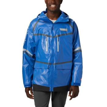 Columbia Muške Jakne - PFG Force XII OutDry Extreme Tamno Plave | UGLA-46178